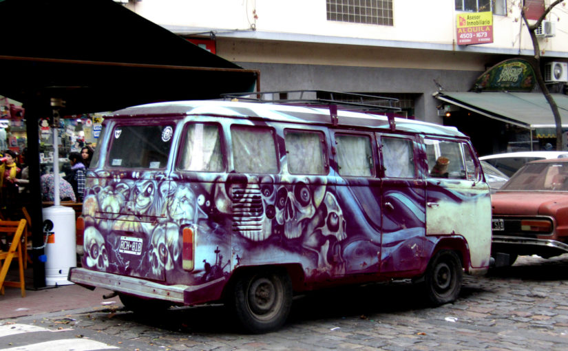 Van Grafitti Buenos Aires Nostalgia